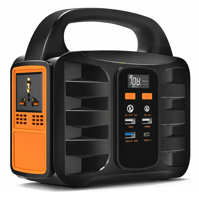High-Capacity Portable Power Station With Generator & Charger Features 1