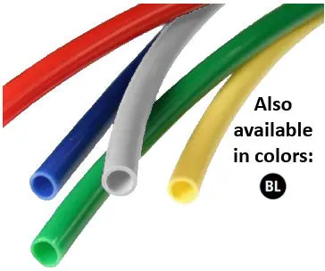 Hosco Colored Nylon Tubing – 0.394" Id × 0.040" Wall, Model Nha-12X10 1