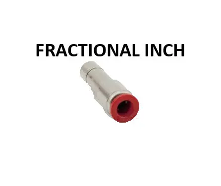 Hosco Fractional-Inch Plug-In Reducer Fittings – Range Of Sizes 1