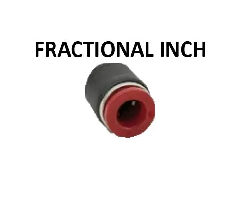 Hosco Fractional-Inch Push-To-Connect Cap Fittings 1