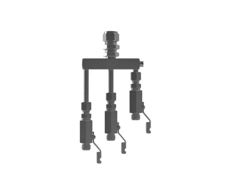 Hosco Hrs-300 Three-Outlet Automation Manifold Valve Assembly 1