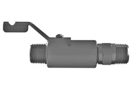 Hosco Ssbv Ball Valve: Male Tapered × Male Tapered – Range Of Thread Sizes 1