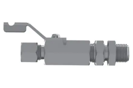 Hosco Ssbv Ball Valve: Tube Fitting × 3/8″ Reverse Bulkhead – Multiple Sizes 1