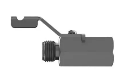 Hosco Ssbv Series Ball Valve – Male Straight To Female Tapered Thread Configuration 1