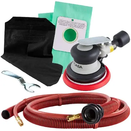 Indasa 5-Inch Self-Generating Vacuum Dual-Action Sander – 3/32" Orbit 1