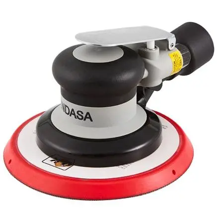 Indasa 6-Inch Central Vacuum-Ready Dual-Action Sander – 3/16" Orbit 1