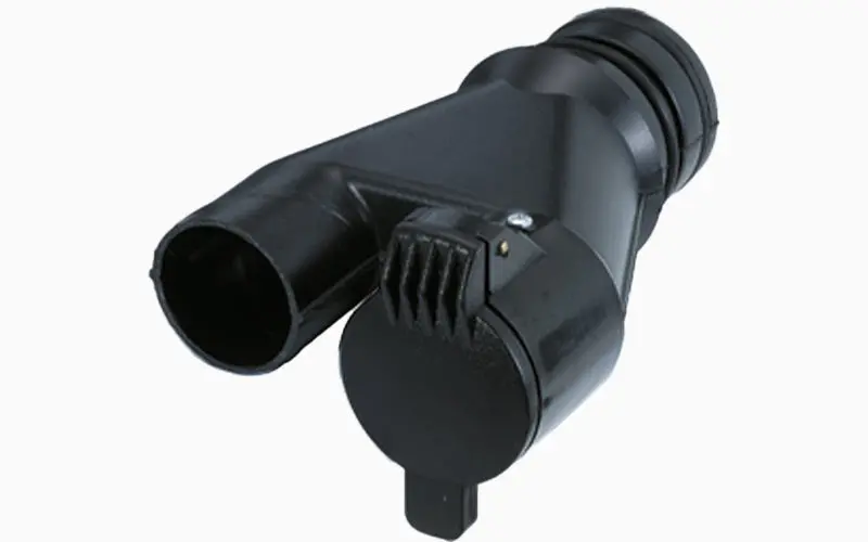 Indasa Dual-Port Y-Connector For 50 Mm Vacuum Hoses 1