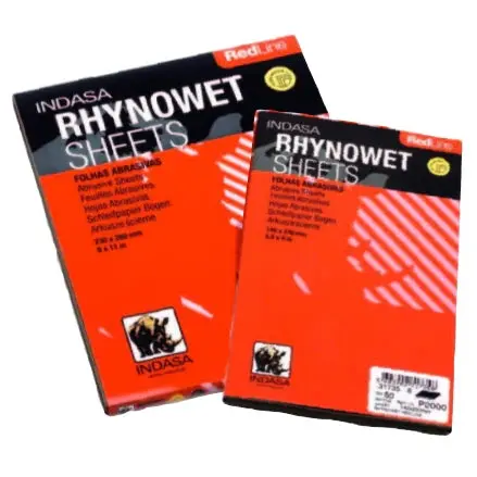 Indasa Redline Rhynowet Wet/Dry Sanding Sheets – 6 & 7 Series 1