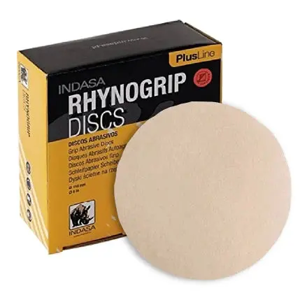 Indasa Rhynogrip Plusline 5-Inch Solid Sanding Discs – 1052 Series 1