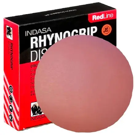 Indasa Rhynogrip Redline 11.25-Inch Solid Sanding Discs – 620Gem Series (Gem-Compatible) 1