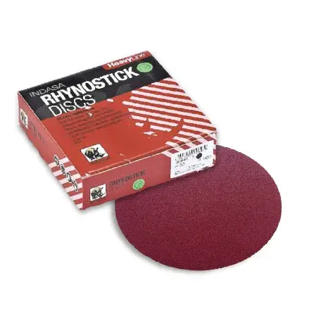 Indasa Rhynostick Heavyline 5" Psa Sanding Discs – 500-E Series (Adhesive Backing) 1