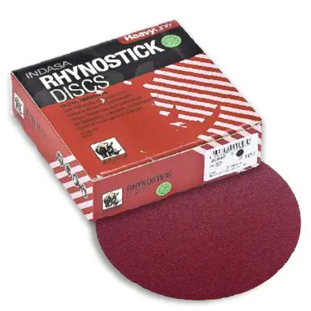 Indasa Rhynostick Heavyline 8-Inch Psa Solid Sanding Discs – 800-E Series 1