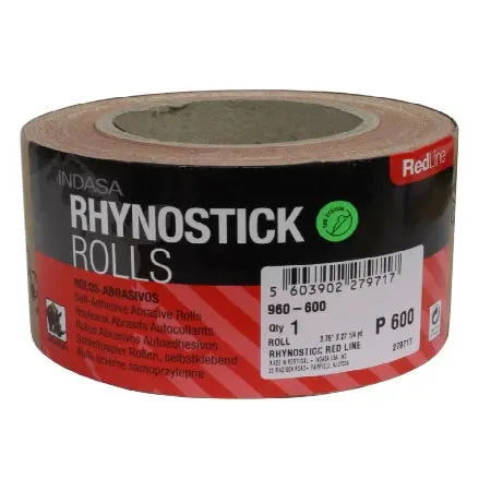 Indasa Rhynostick Redline 2.75-Inch Psa Sanding Rolls – 960 Series 1