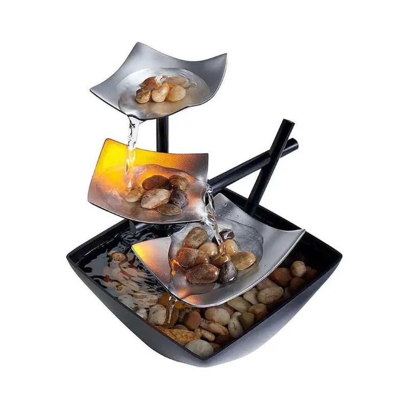 Indoor Tabletop Water Fountain – Decorative Ceramic Fountain For Home 1