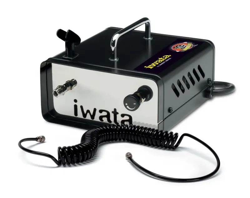 Iwata Ninja Jet Ultra-Compact Airbrush Compressor (110–120V) 1