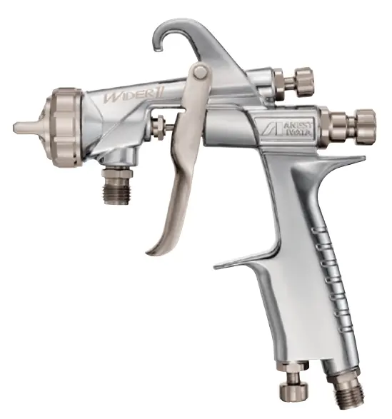 Iwata Wider1L Hvlp Manual Air Spray Gun With Adjustable Nozzle Sizes (1.2Mm, 1.4Mm, 1.6Mm) 1