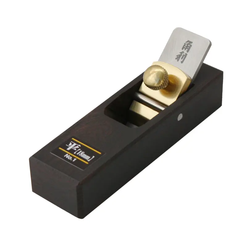 Kakuri Mini Ebony Hand Plane No. 1 — Flat Sole Edition 1