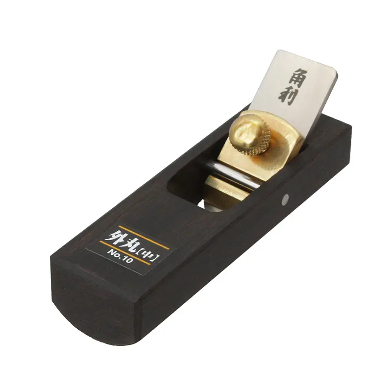 Kakuri Mini Ebony Hand Plane No. 10 — R9 Convex Profile 1