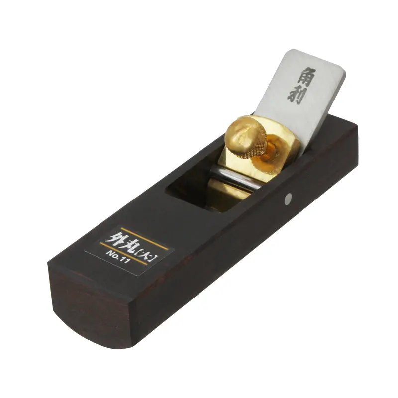 Kakuri Mini Ebony Hand Plane No. 11 — R18 Convex Base 1