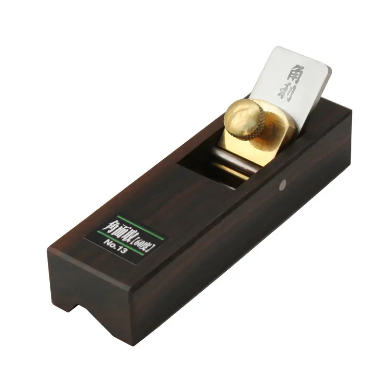Kakuri Mini Ebony Hand Plane No. 13 — 65° Bevel Angle 1