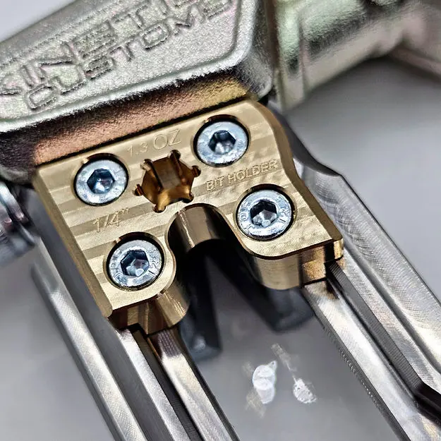 Kinetic Customs Nighthawk Brass Counterweight 1