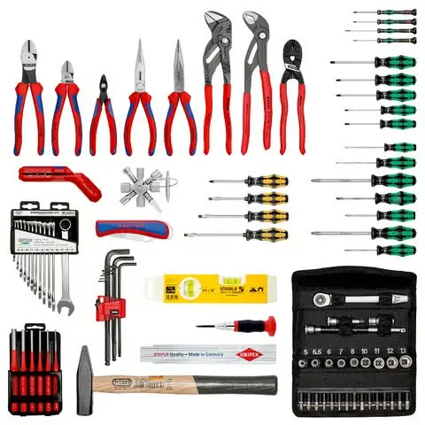 Knipex Apprentice Mechanic Tool Case – Entry-Level, Structured Layout, Professional Grade 1