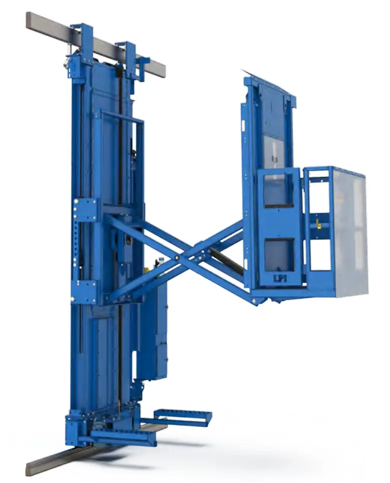 Lpi Standard 3-Axis Blast Lift – Bl Series Industrial Blasting Platform 1