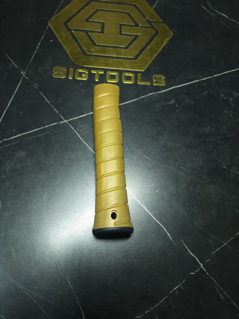 Martinez M1/M4 Grip Replacement – Gold Overlay With Black Cap Finish 2