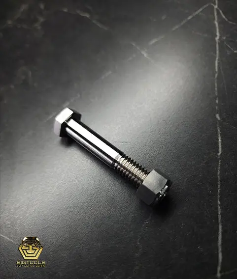 Martinez M4 Titanium Hex Bolt Replacement For Ti-Heads (6-Point) 1
