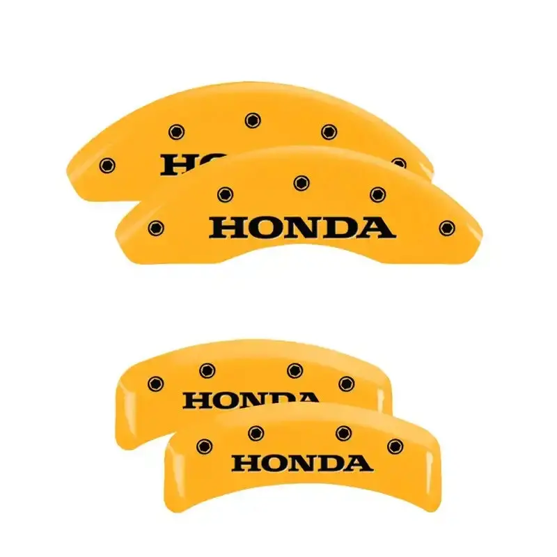 Mgp Engraved Caliper Covers – Yellow & Black Finish, Fits 2003 Honda Element 1