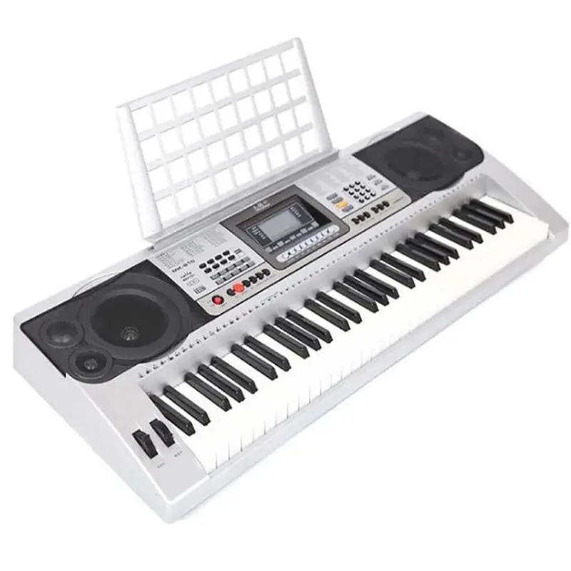 Mk-810 61-Key Portable Keyboard With Built-In Speakers And Learning Features 1