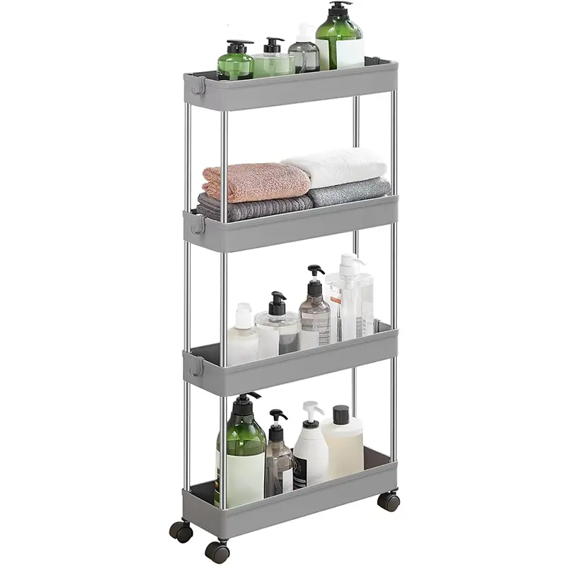 Multi-Tier Kitchen Storage Trolley With Wheels 1