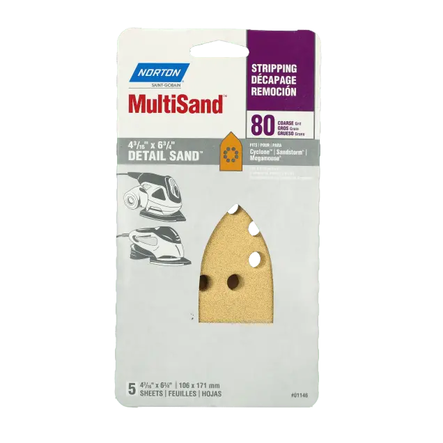 Norton Multisand Ao H&L Anti-Loading Sandpaper Sheets 1