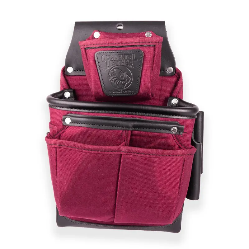Occidental Leather Fatlip Framing Fastener Pouch — Extra-Deep Storage | Signature Tools 1