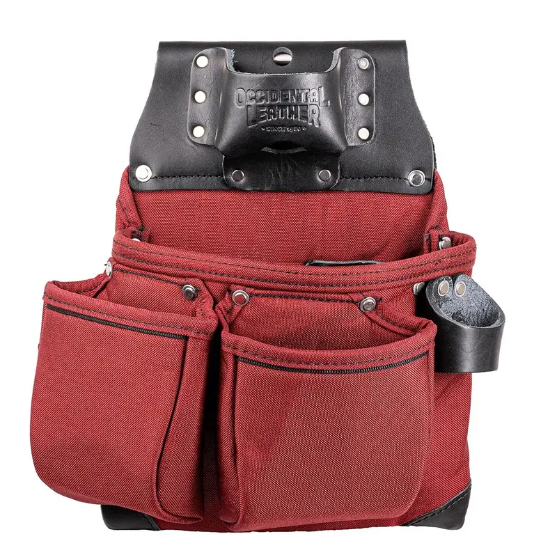 Occidental Leather Oxylights 3-Pocket Tool Bag With Integrated Tape Measure Holster | Signature Tools 1
