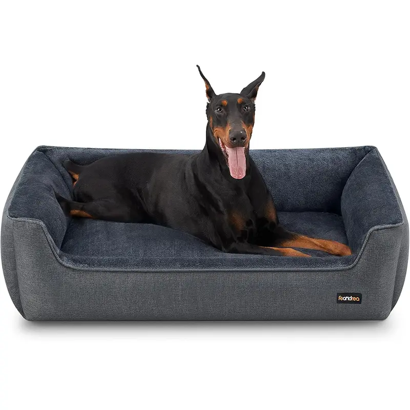 Orthopedic Dog Bed Cushion With Machine-Washable Cover 1