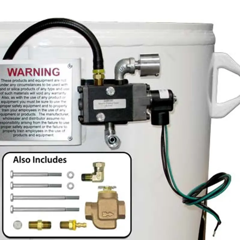 Pirate 120Vac Blast Room Door Interlock Kit Compatible With Pneumatic & Electric Blast Pots (Factory Installed) 1
