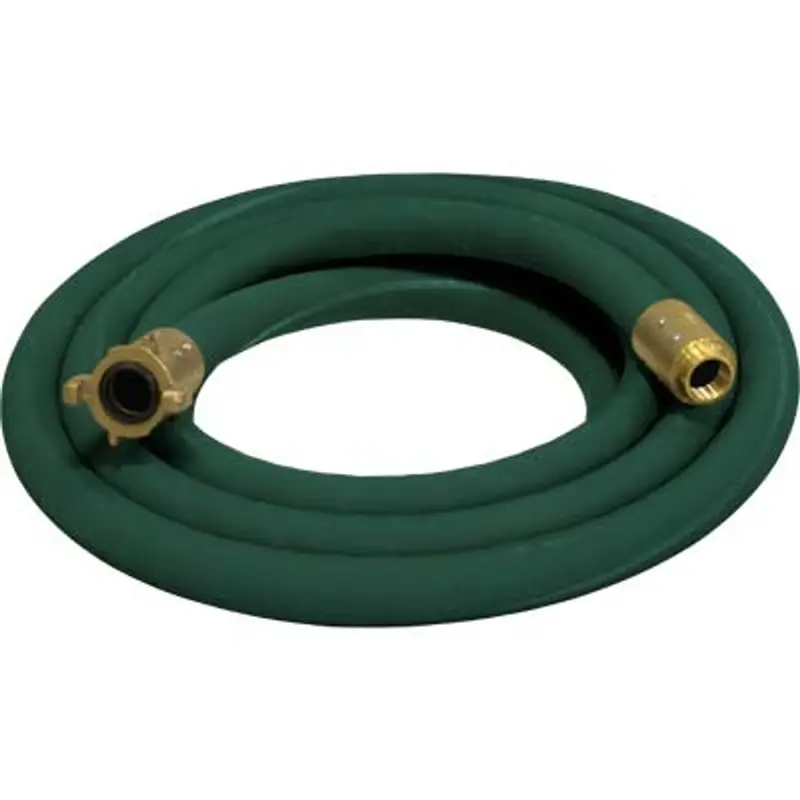 Pirate Brand 1-1/2" Green Blast Hose – Big Gun Full Flow With Brass Fittings 1