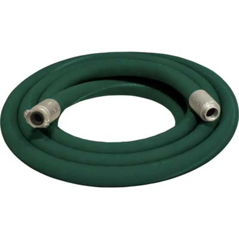 Pirate Brand 1-1/2" Green Blast Hose With Aluminum Fittings 1