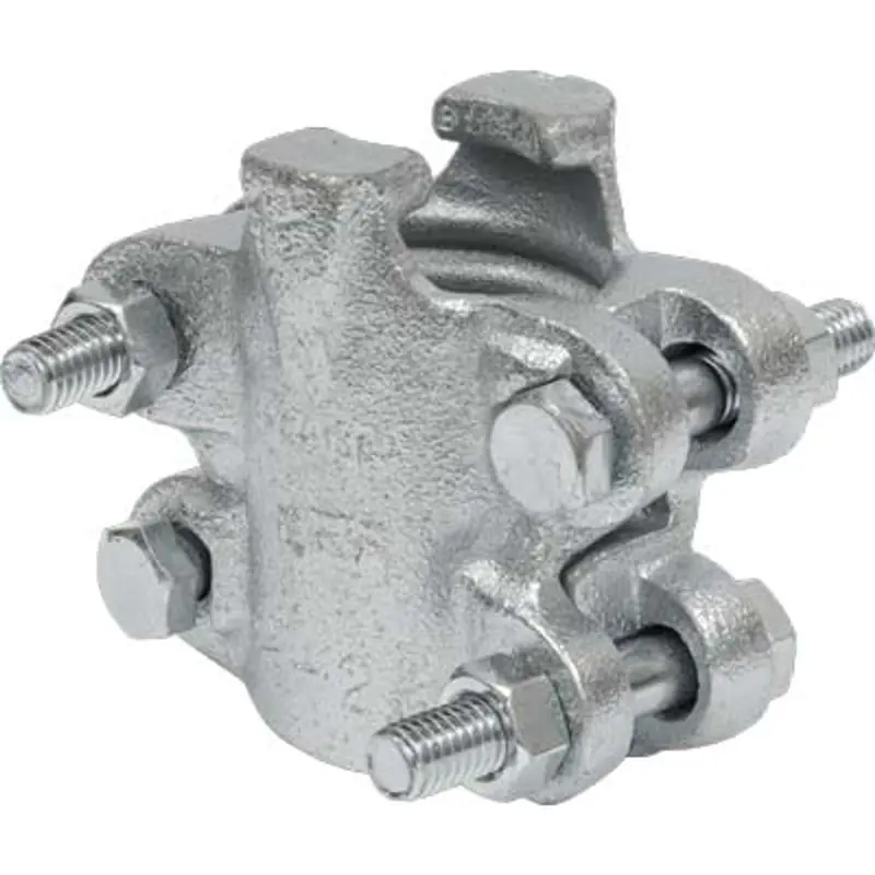 Pirate Brand 1-1/2-Inch Four-Bolt Air Hose Clamp 1