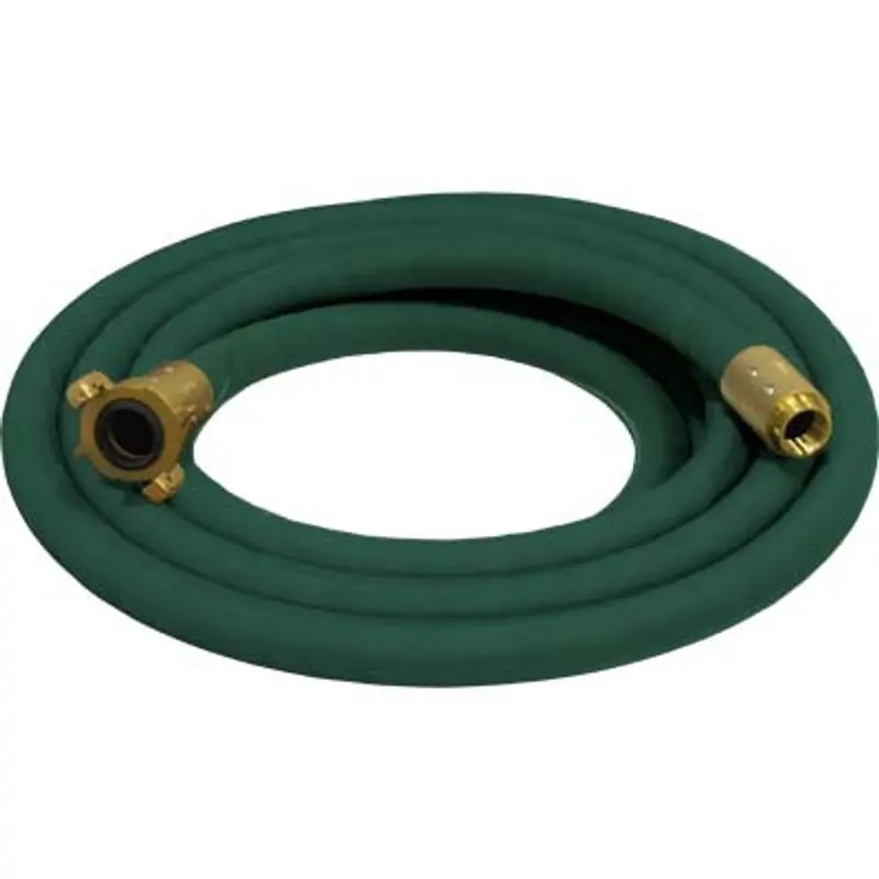 Pirate Brand 1-1/4" Green Blast Hose – Big Gun Full Flow With Brass Fittings 1