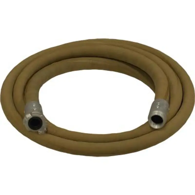 Pirate Brand 1-1/4 In Tan Blast Hose With Aluminum Couplings 1