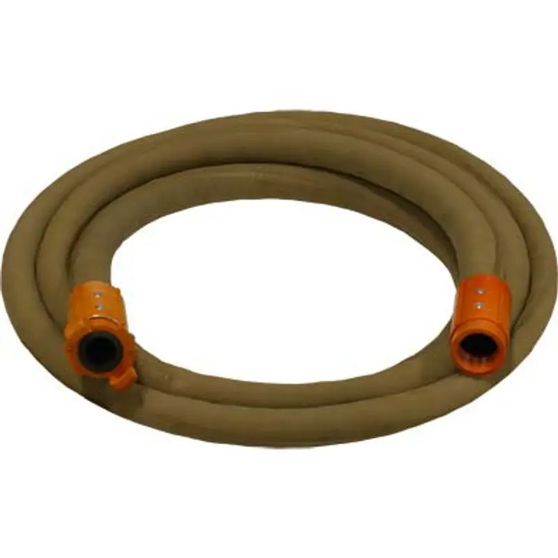 Pirate Brand 1-1/4 In Tan Blast Hose With Nylon Couplings 1