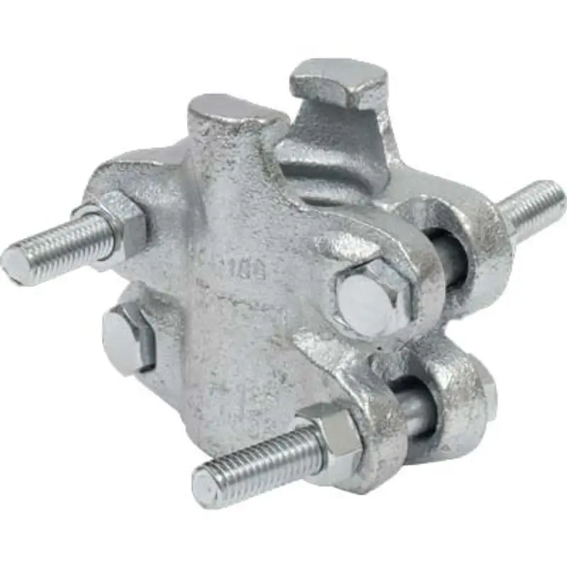 Pirate Brand 1-1/4-Inch Four-Bolt Air Hose Clamp 1
