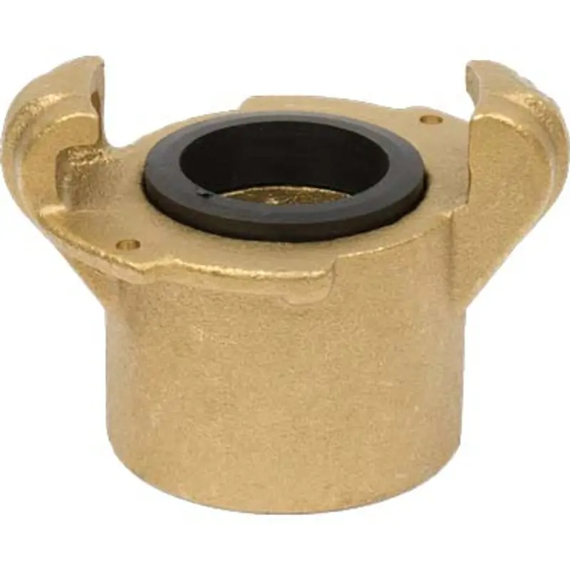 Pirate Brand 1-1/4" Std Nps Brass Threaded Coupling – 175 Psi 1
