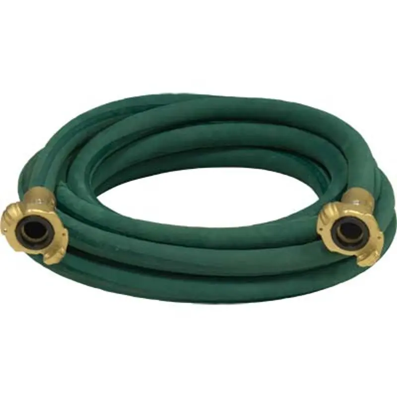 Pirate Brand 1/2" Green Blast Hose Extension With Brass End Couplings 1