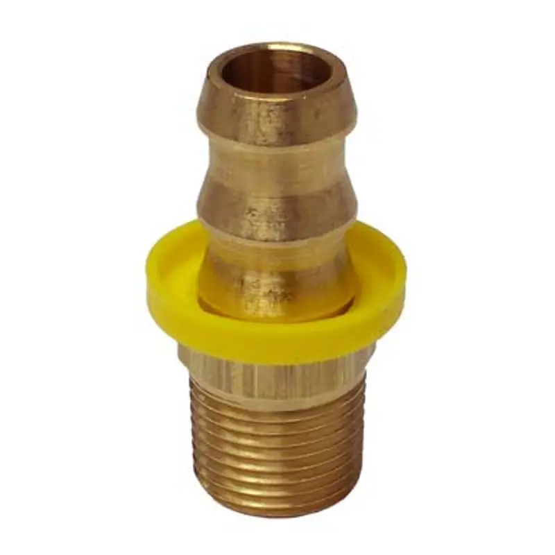 Pirate Brand 1/2" Hose Barb To 3/8" Npt Adapter 1