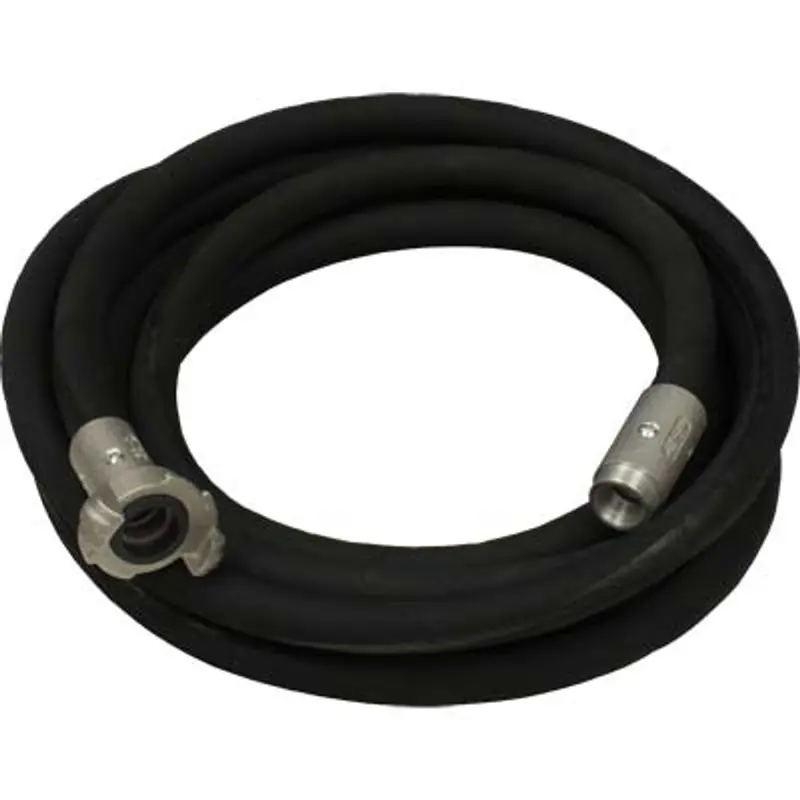 Pirate Brand 1/2-Inch Black Blast Hose Kit With Aluminum 3/4-Inch Nozzle Holder For Blast Cabinets 1
