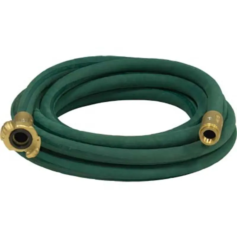 Pirate Brand 1/2-Inch Green Blast Hose Assembly With Brass Fittings 1
