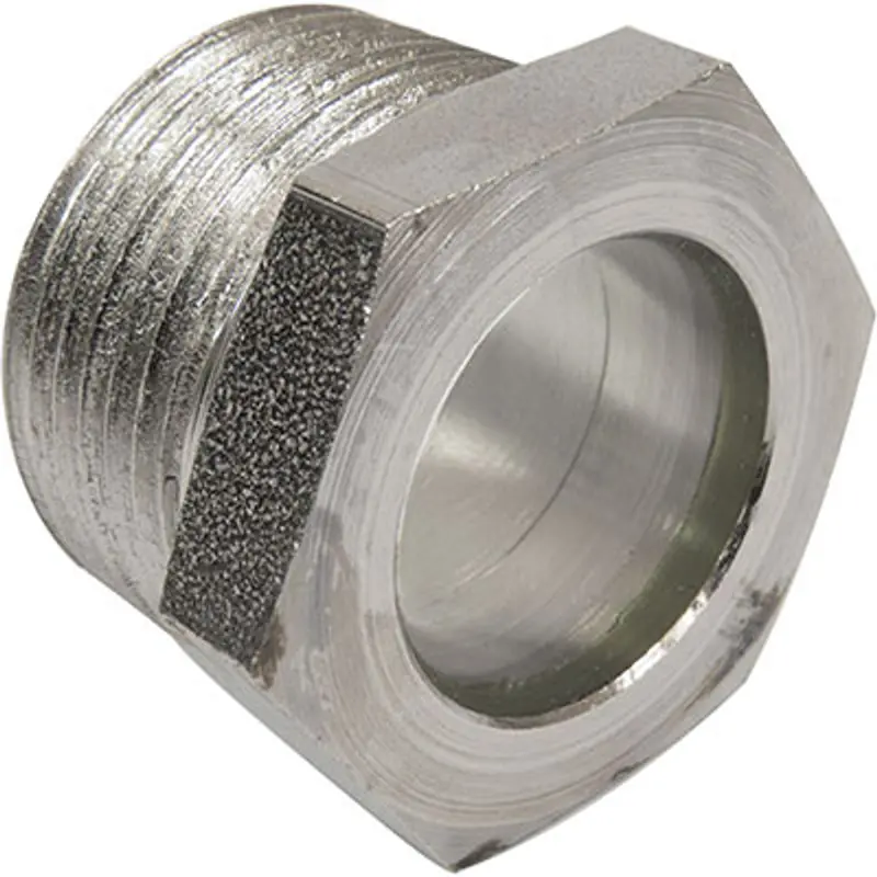 Pirate Brand 1" Sight Glass – Schmidt-Style Visual Flow Indicator 1